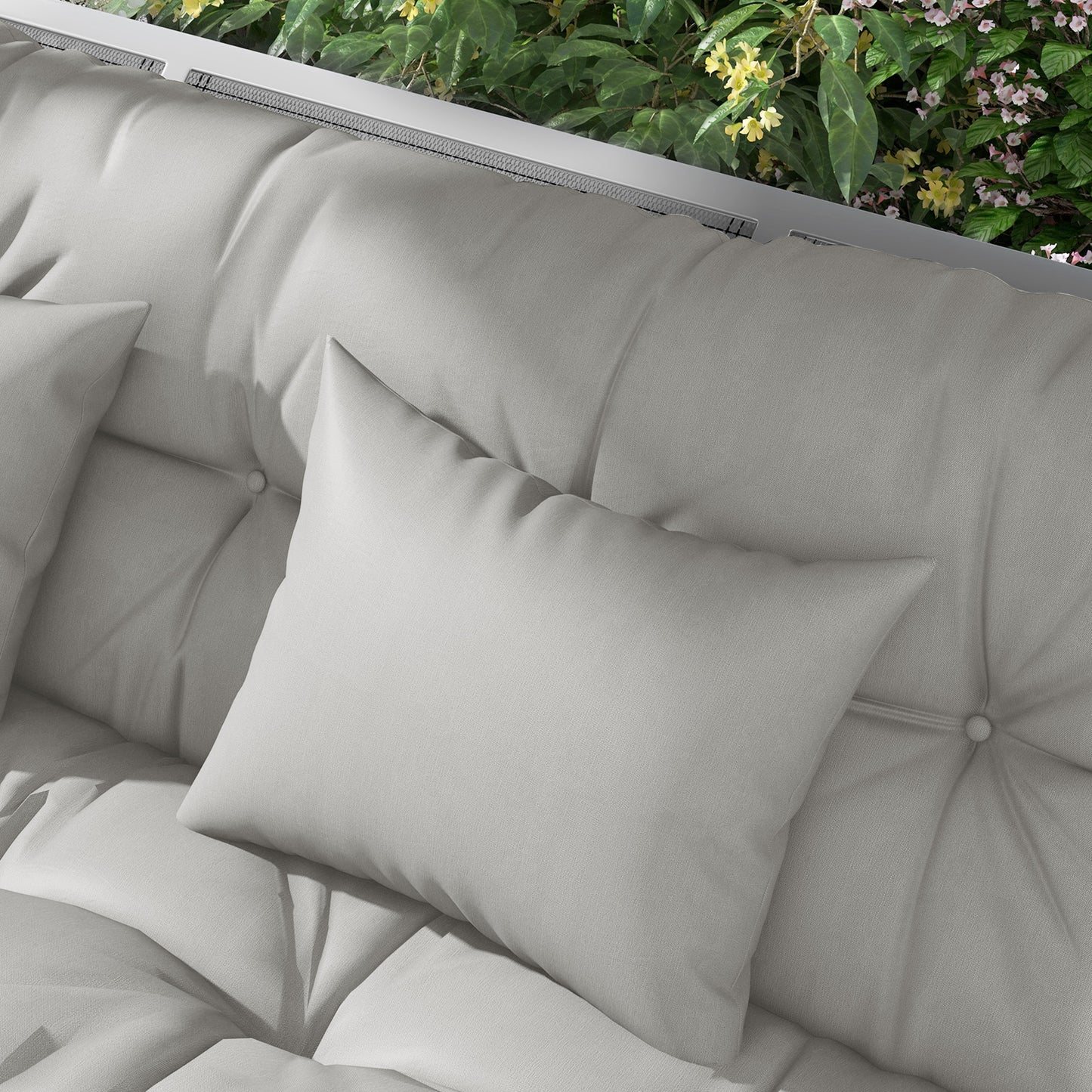 Back and Seat Cushion Replacement with 2 Pillows