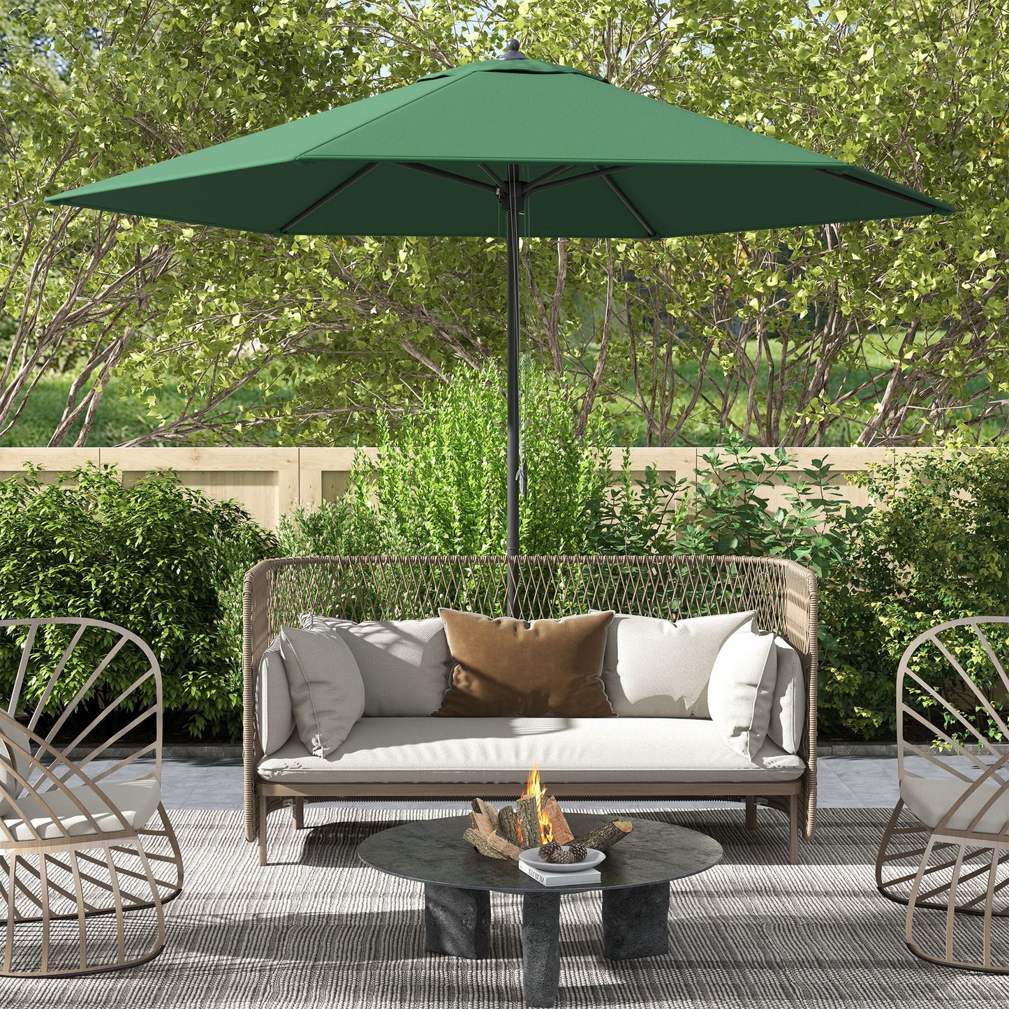 2.8m Garden Parasol Umbrella