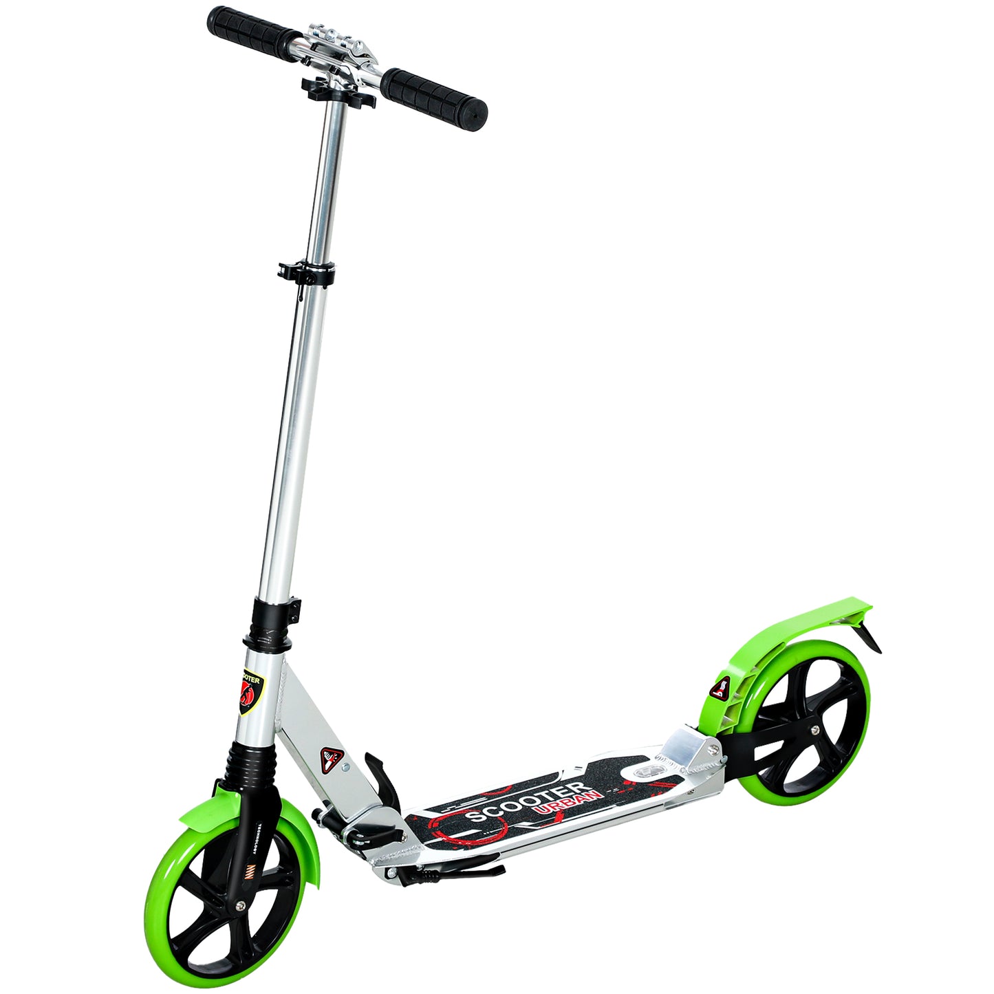 Folding Kick Scooter, Adjustable Ride On Scooter