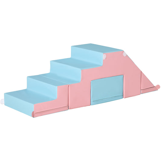 2-piece Soft Play Set, Baby Foam Climber Block for Toddler 1-3 Years