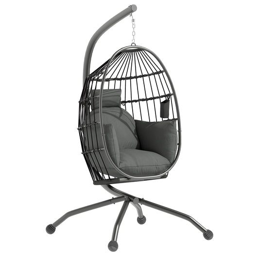 Hanging Egg Chair Outdoor Indoor Garden Swing Chair