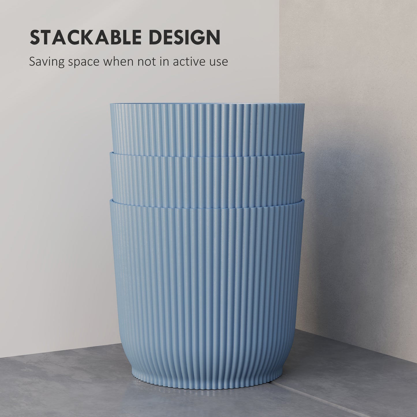 Set of Three Ф22cm Planters