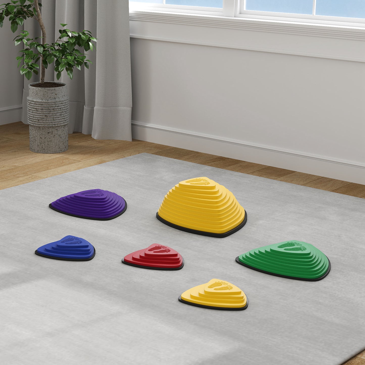 6-Piece Stepping Stones for Kids