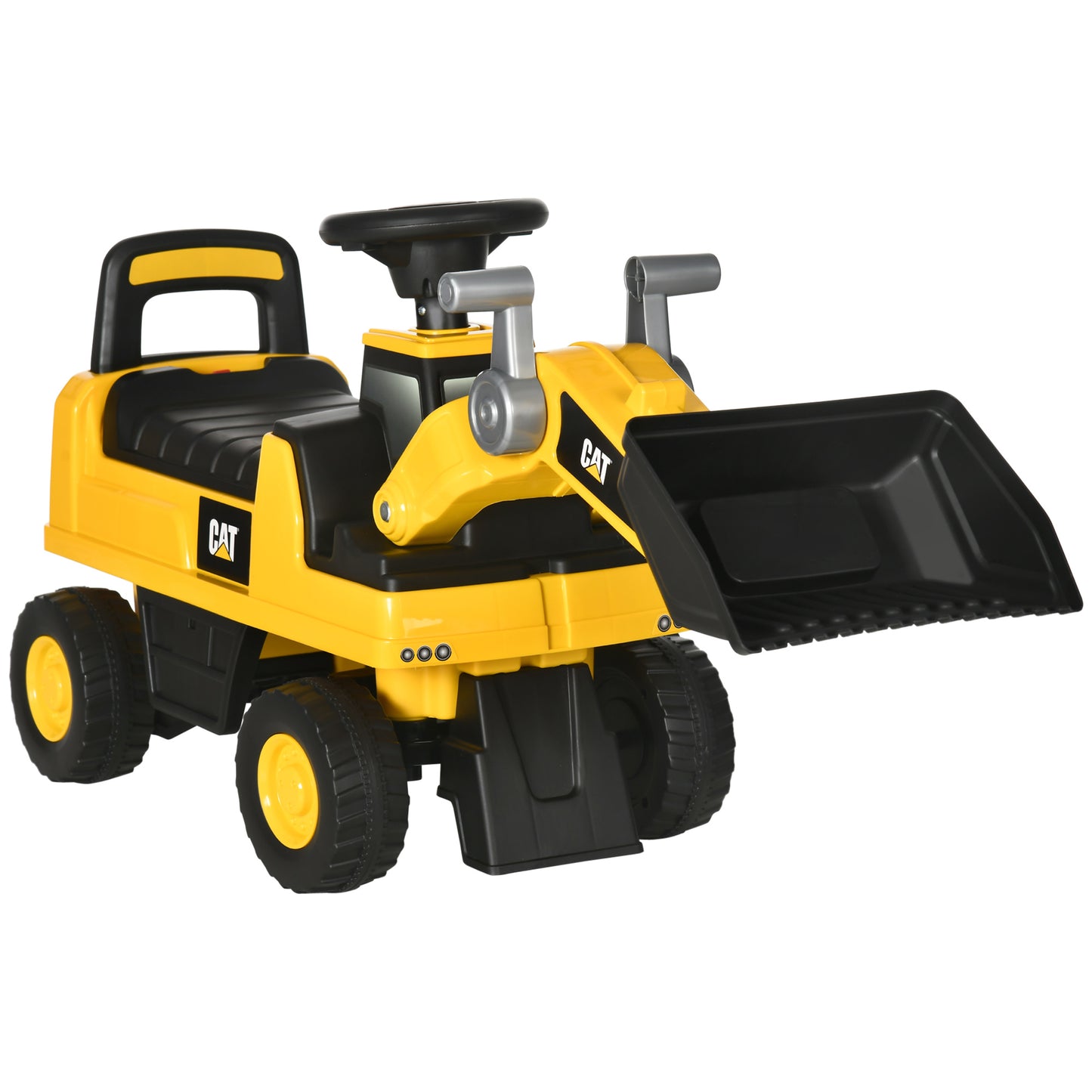 Ride on Tractor, CAT Licensed Kids Ride On Digger Excavator