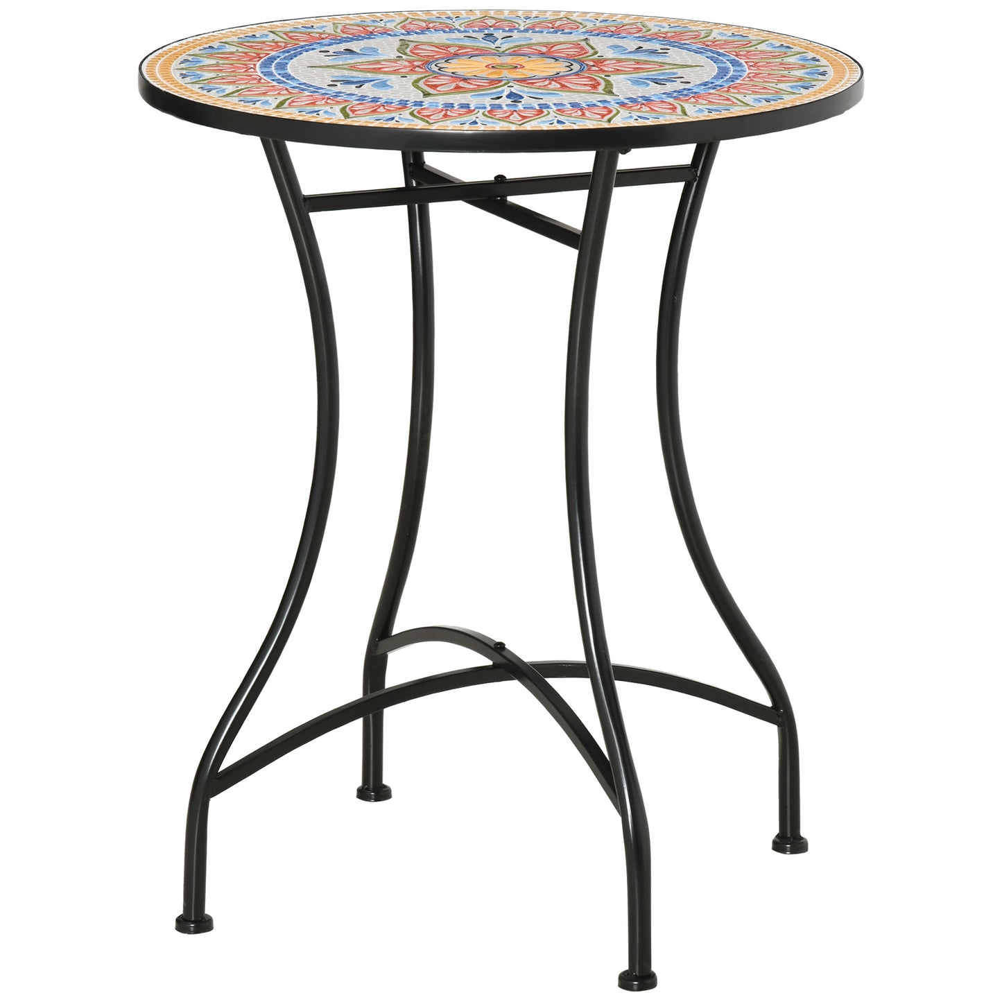 Φ60cm Mosaic Outdoor Patio Table