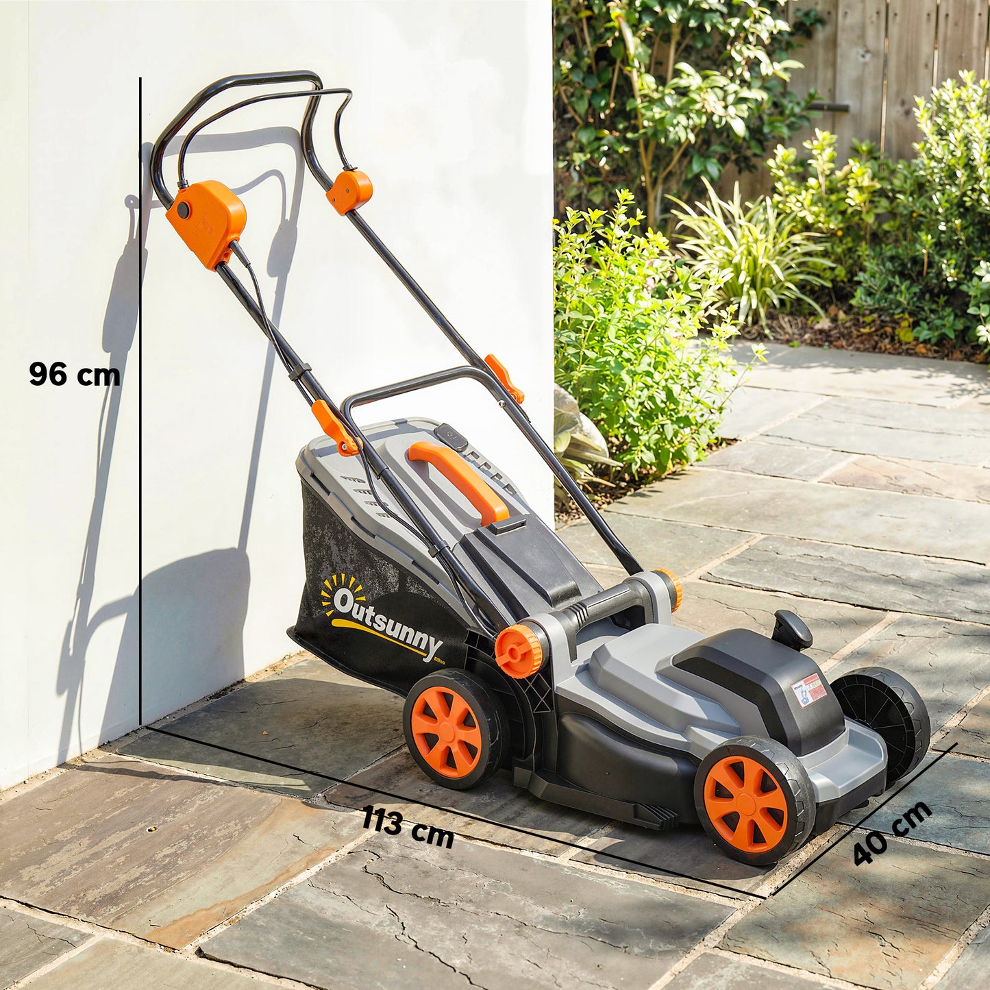 18V Cordless Lawnmower with 2 x 4Ah Batteries