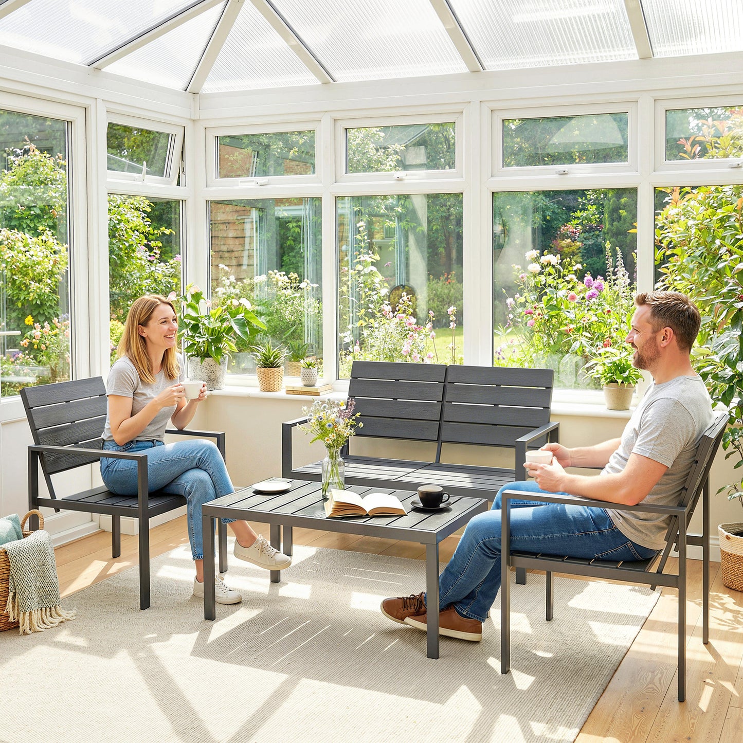 4 Piece Garden Furniture Set (1)