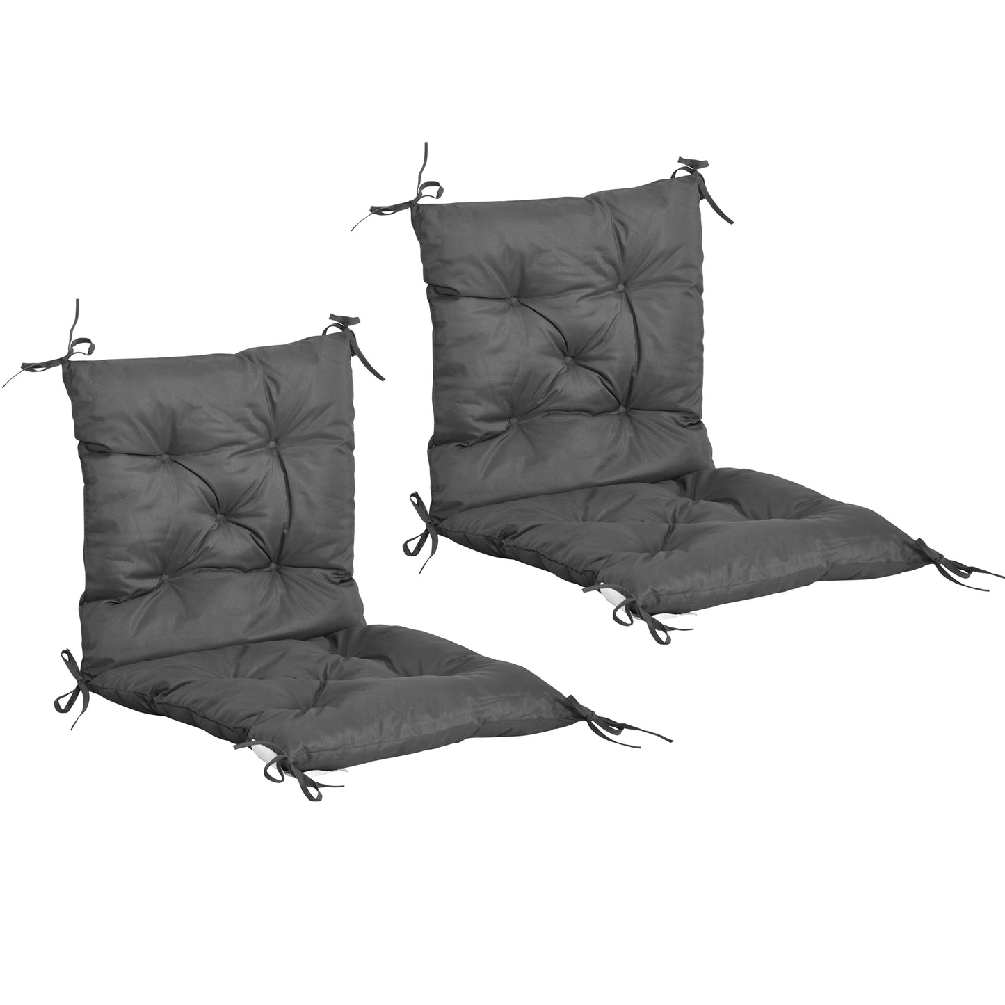 Set of Two Outdoor Seat Cushions