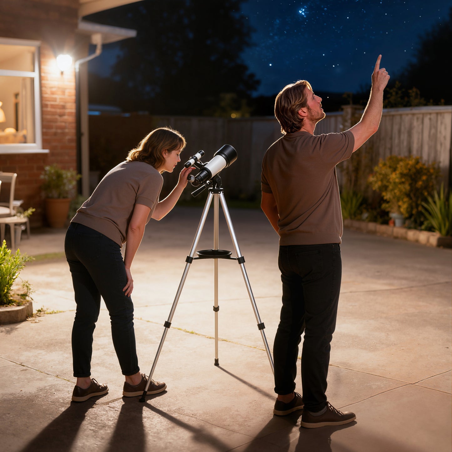Astronomy Telescope for Adults and Beginners with 70 mm Aperture