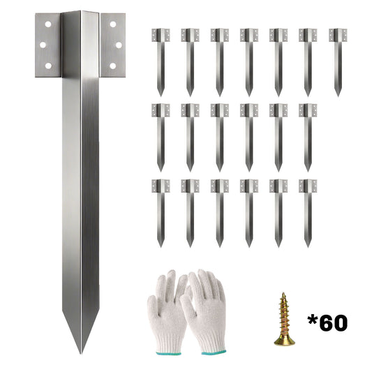 20 Pack Railway Sleeper Brackets