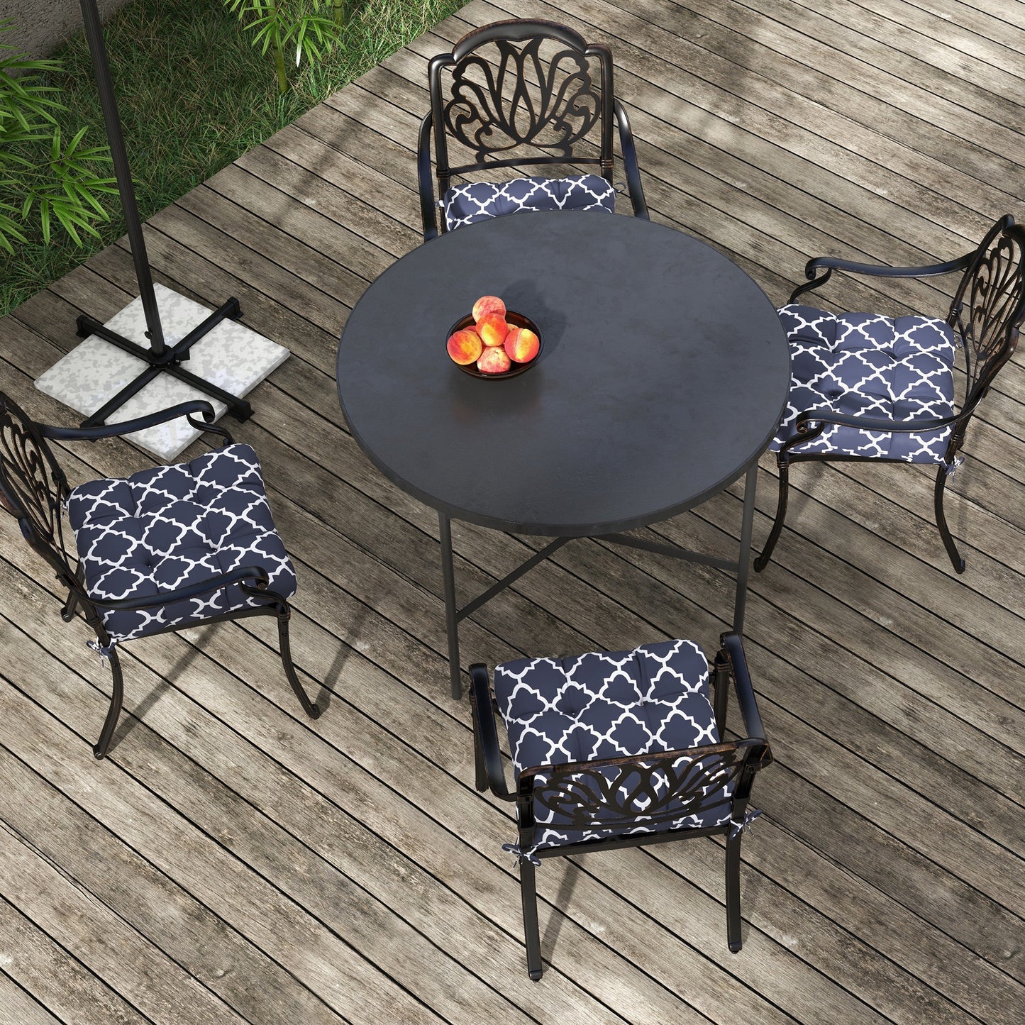 4-Piece Seat Cushion Pillows Replacement