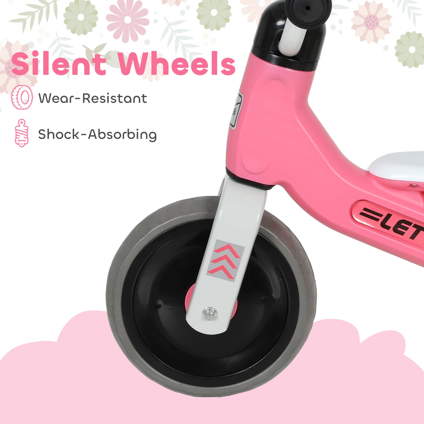 Toddler Balance Bike with No Pedal
