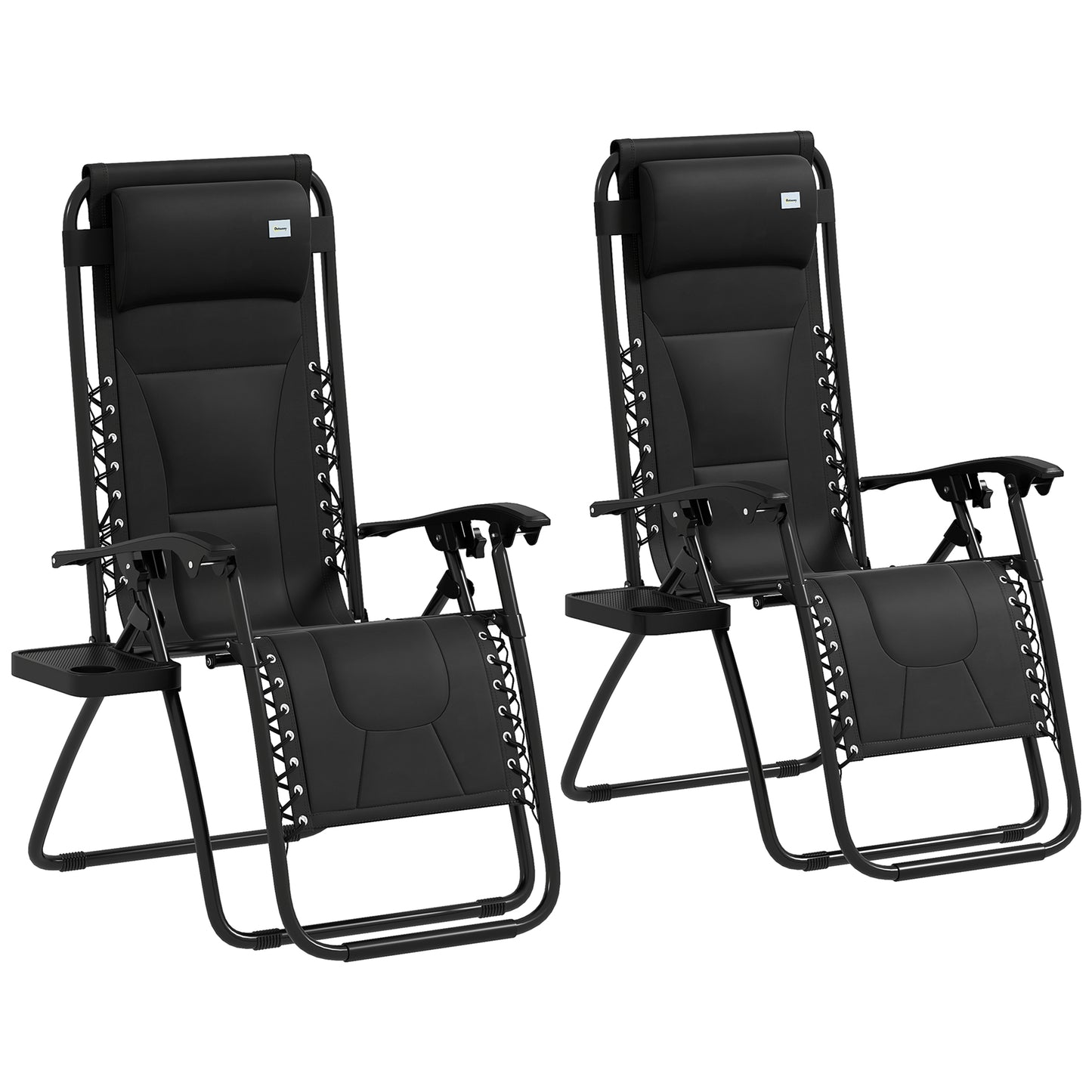 Zero Gravity Lounger Chair Set of 2 (1)