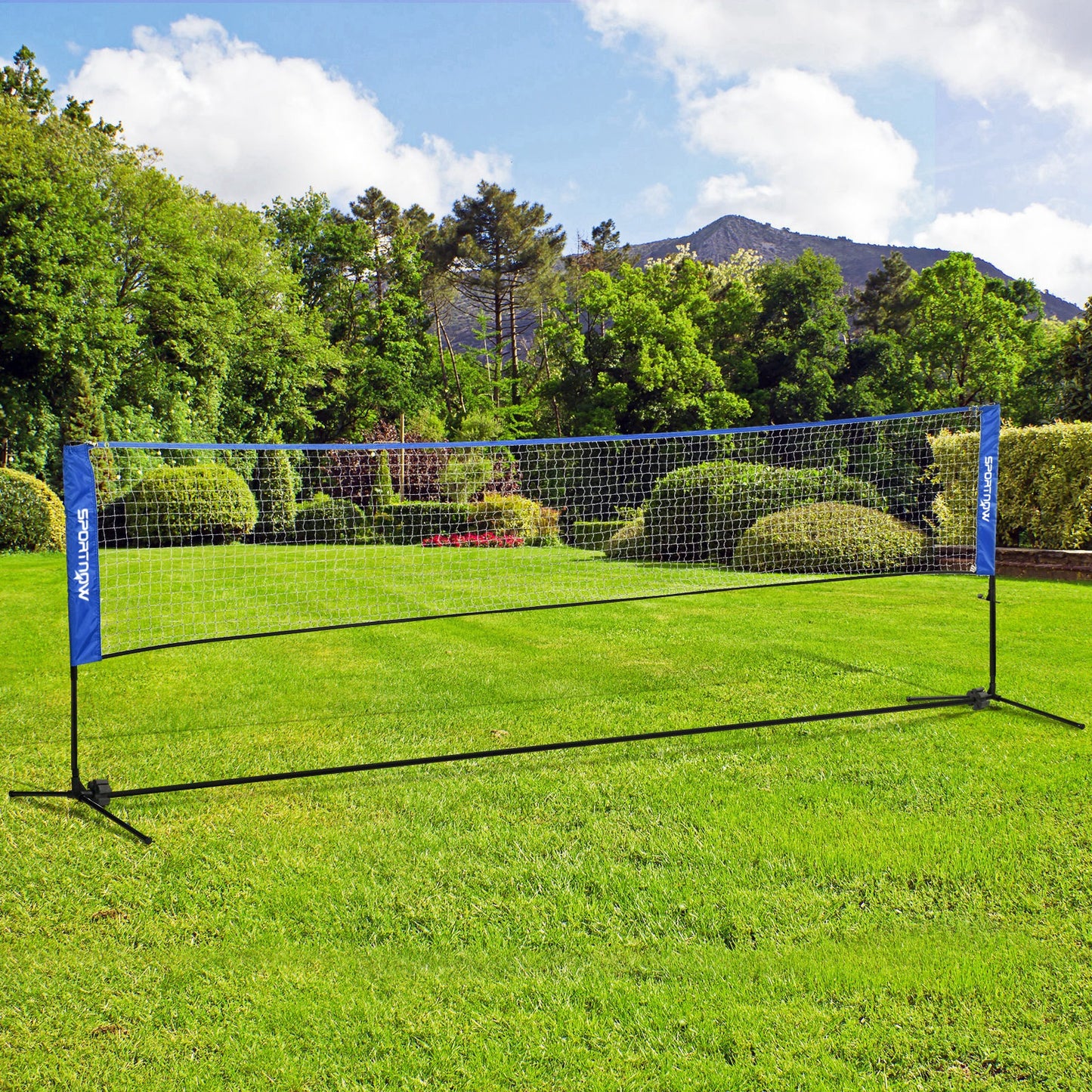 4m Badminton Net, Height Adjustable Outdoor Sports Net