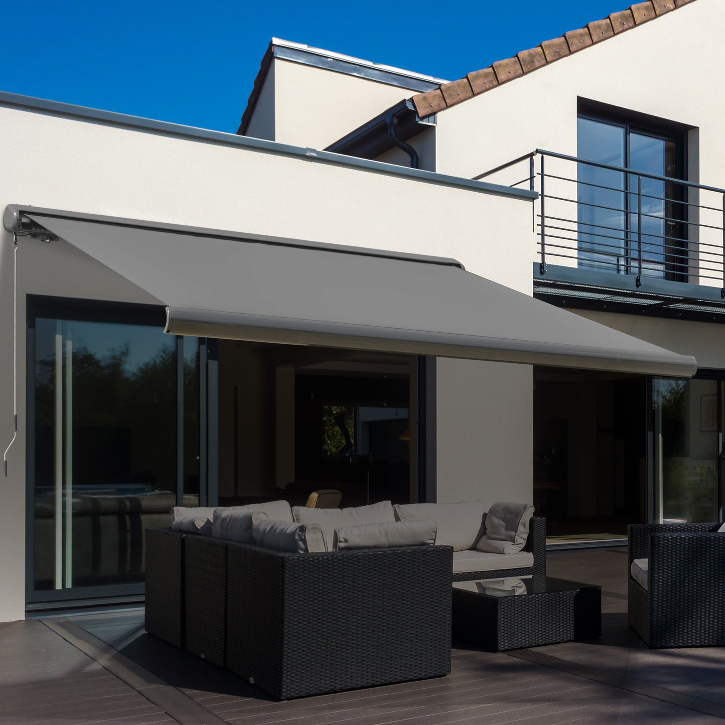 3 x 2.5m Electric Awning with Remote Controller