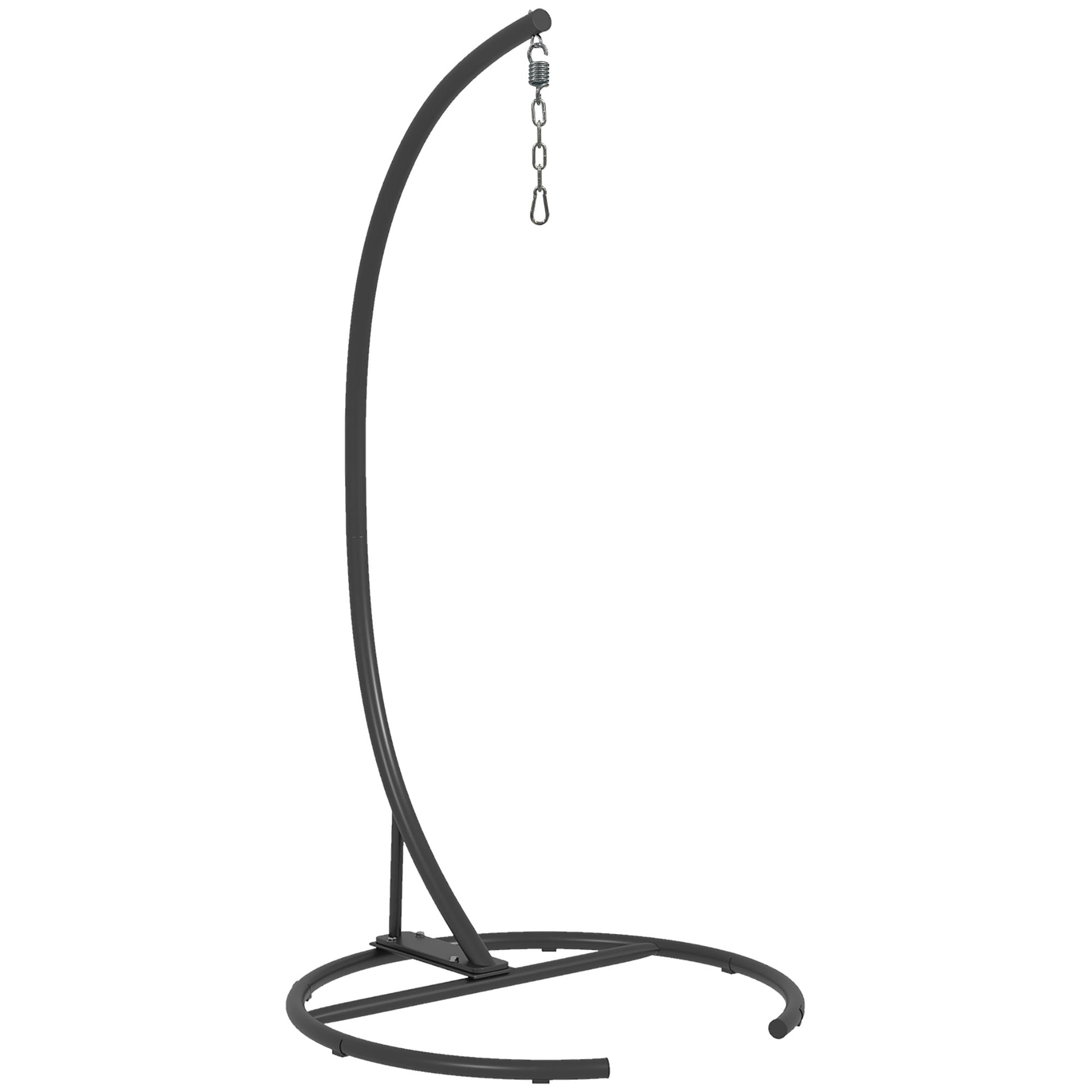 Hanging Hammock Chair Stand with Round Base