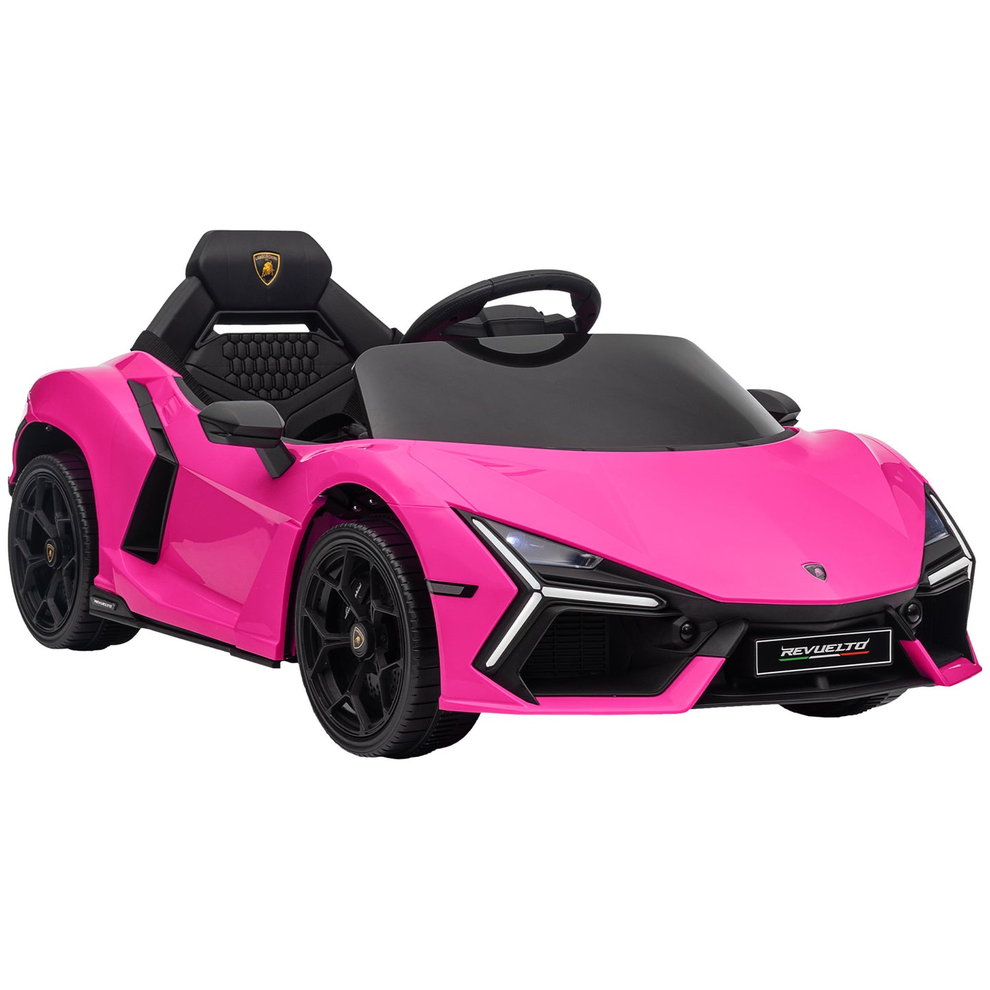 Lamborghini Revuelto Licensed 12V Ride on Car w/ Butterfly Doors