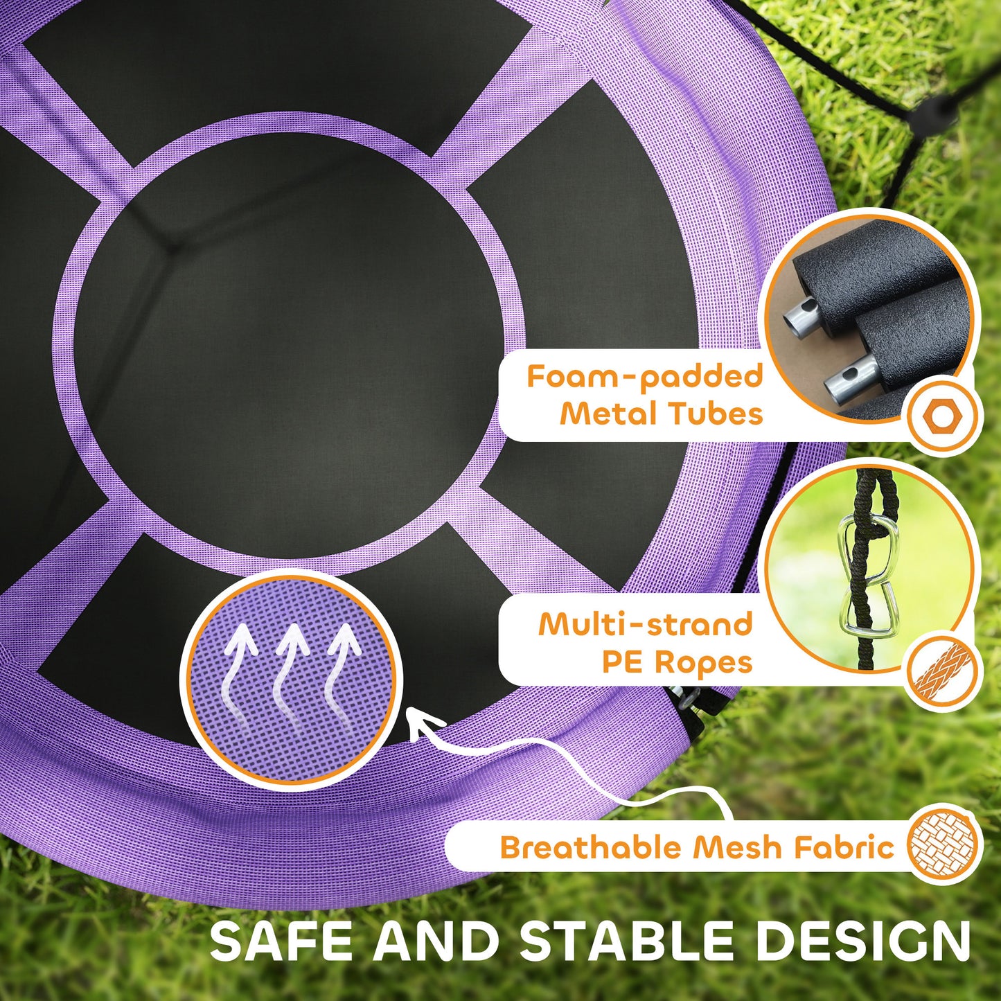 100cm Diameter Nest Seat for Kids