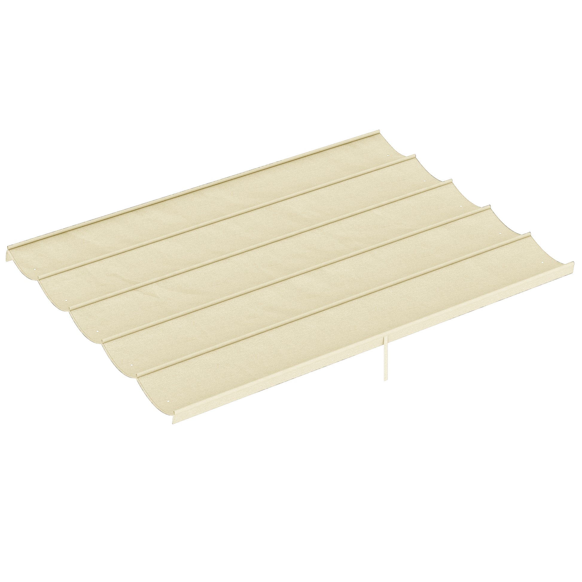 Retractable Pergola Cover, 3.5 x 2.6 m Replacement Canopy Fabric