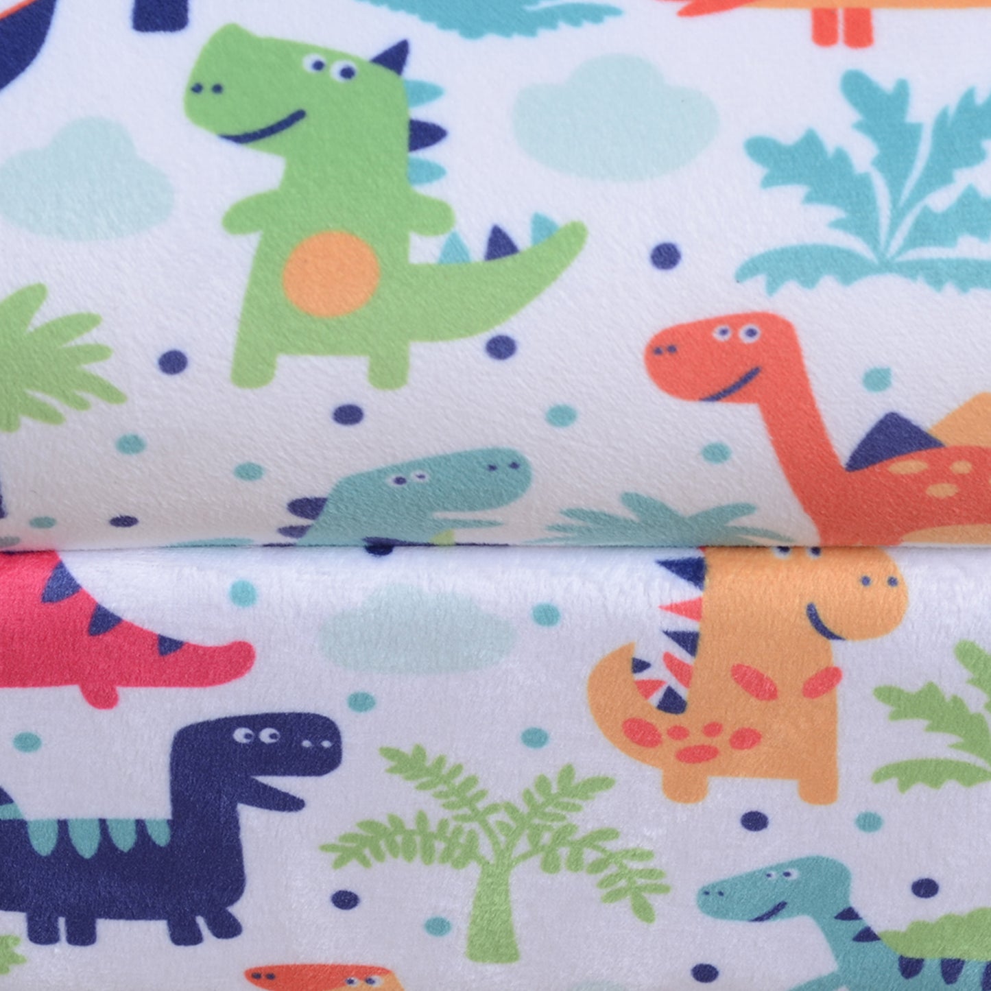 Children's Armchair Flannel Kids Sofa Tub Chair Cartoon Dinosaur