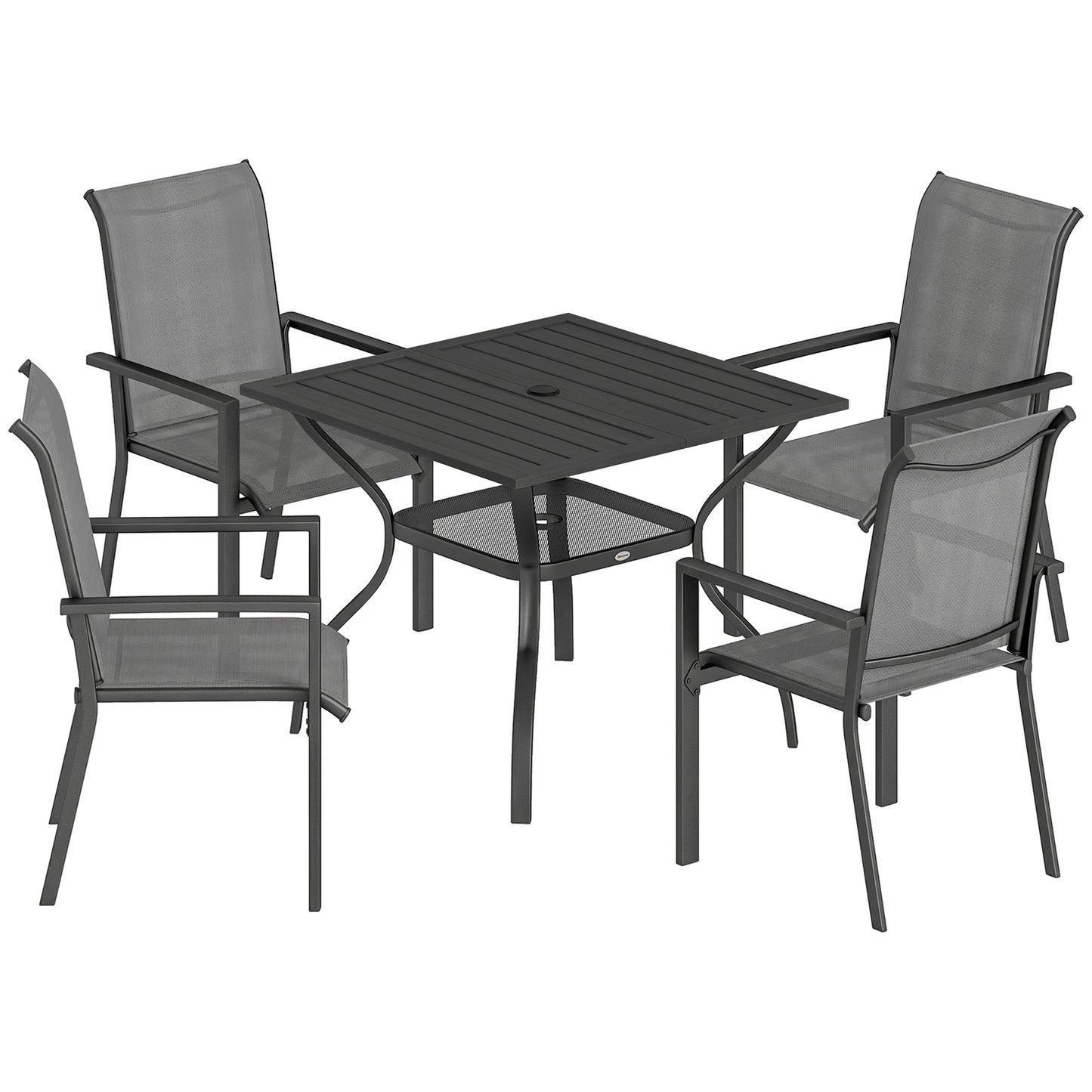 5 Pieces Outdoor Dining Set for 4 (1)