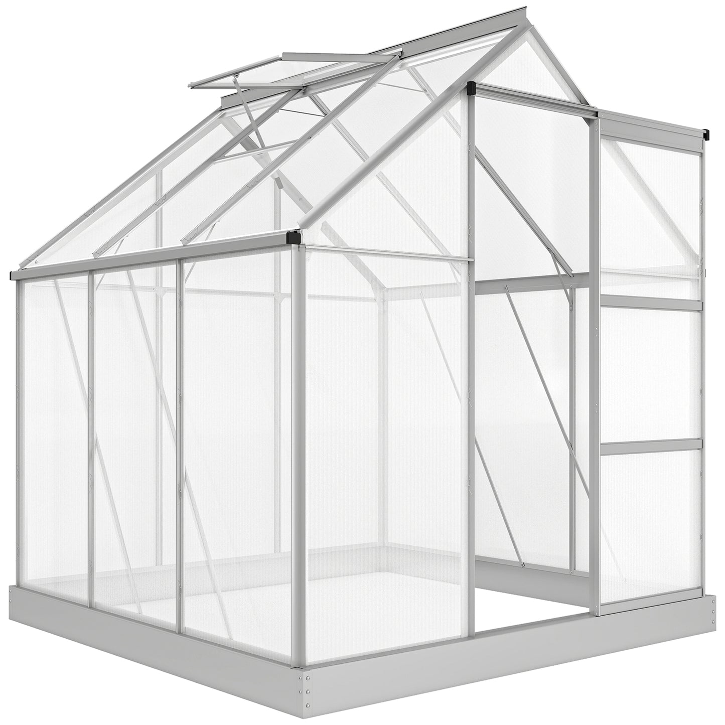 6 x 6ft Walk-In Greenhouse