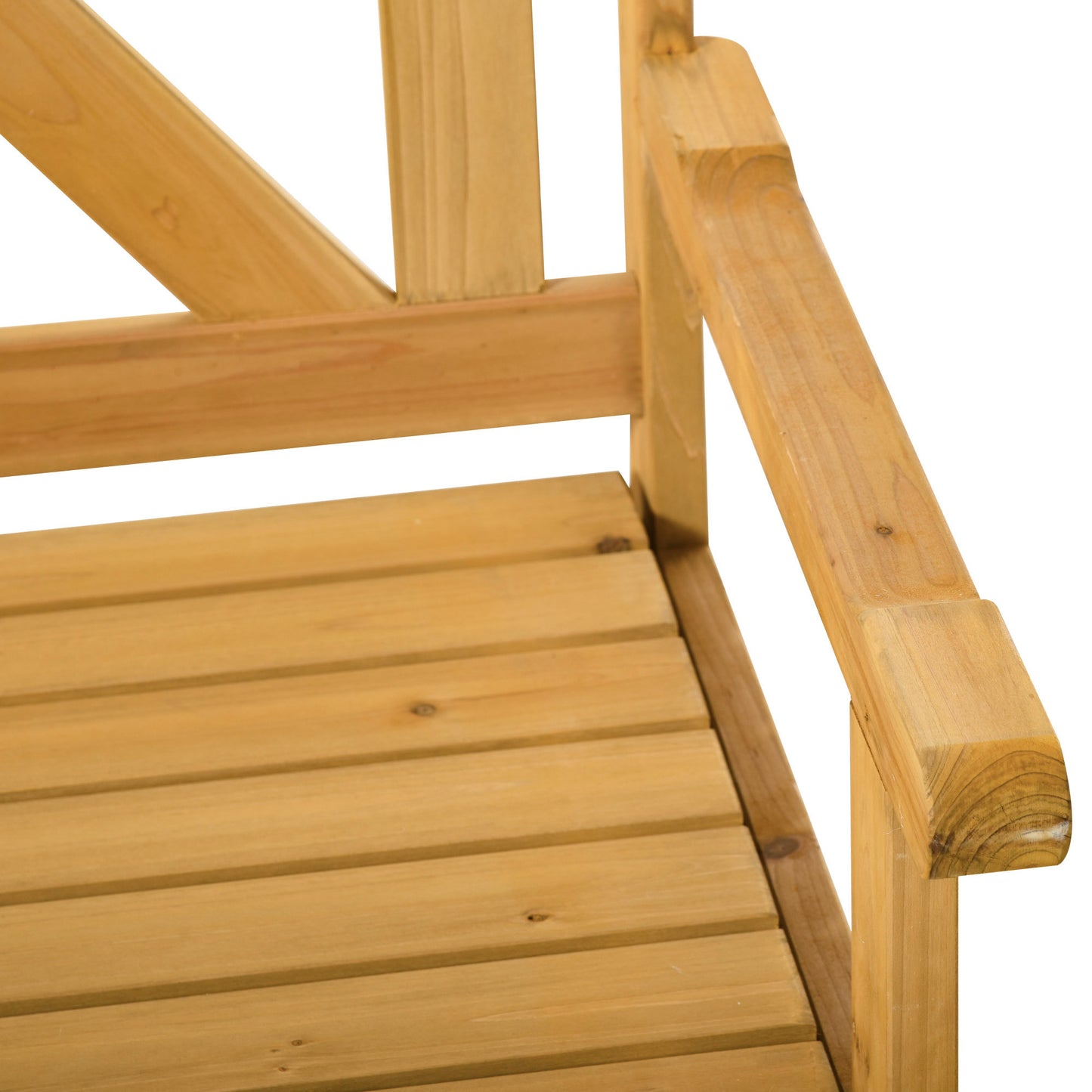 2-Seater Garden Storage Bench
