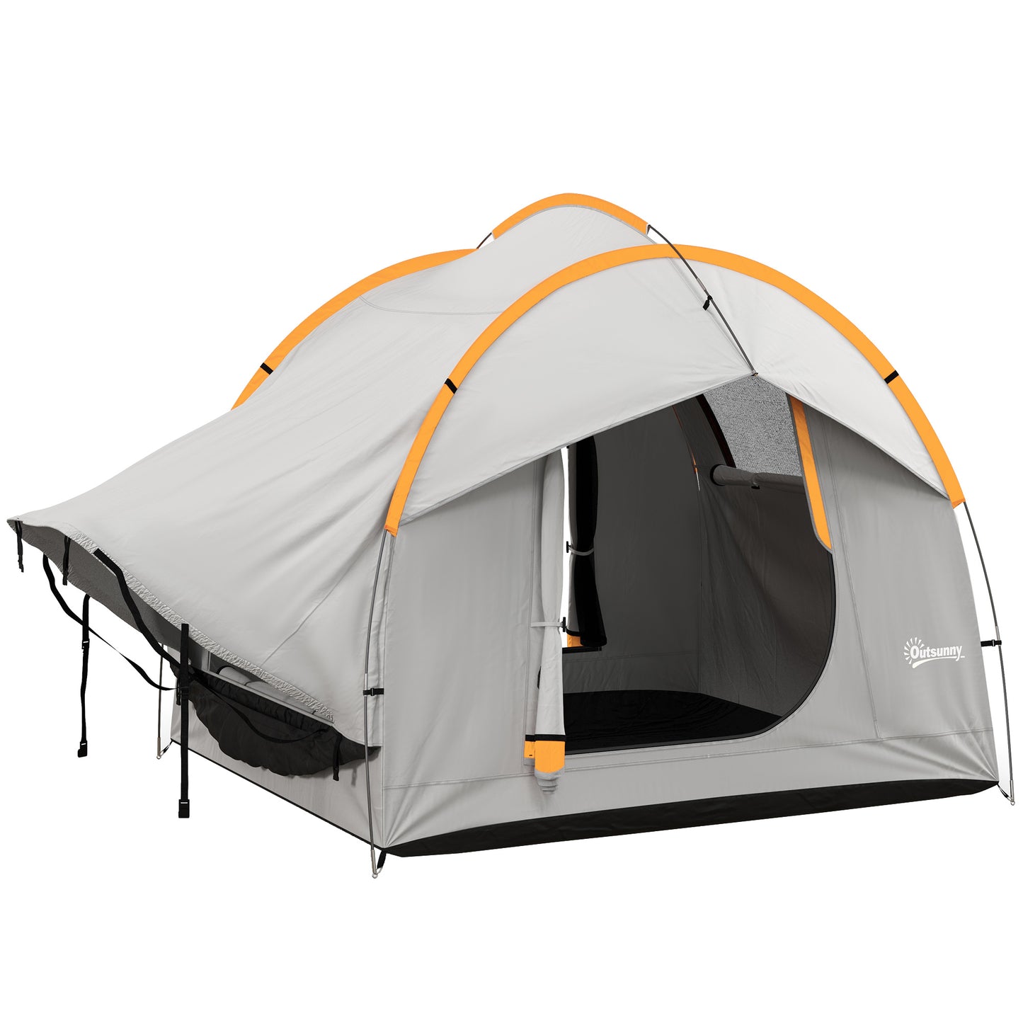 SUV Car Tent for Camping, Waterproof PU2000mm, 5 Man Tailgate Tent