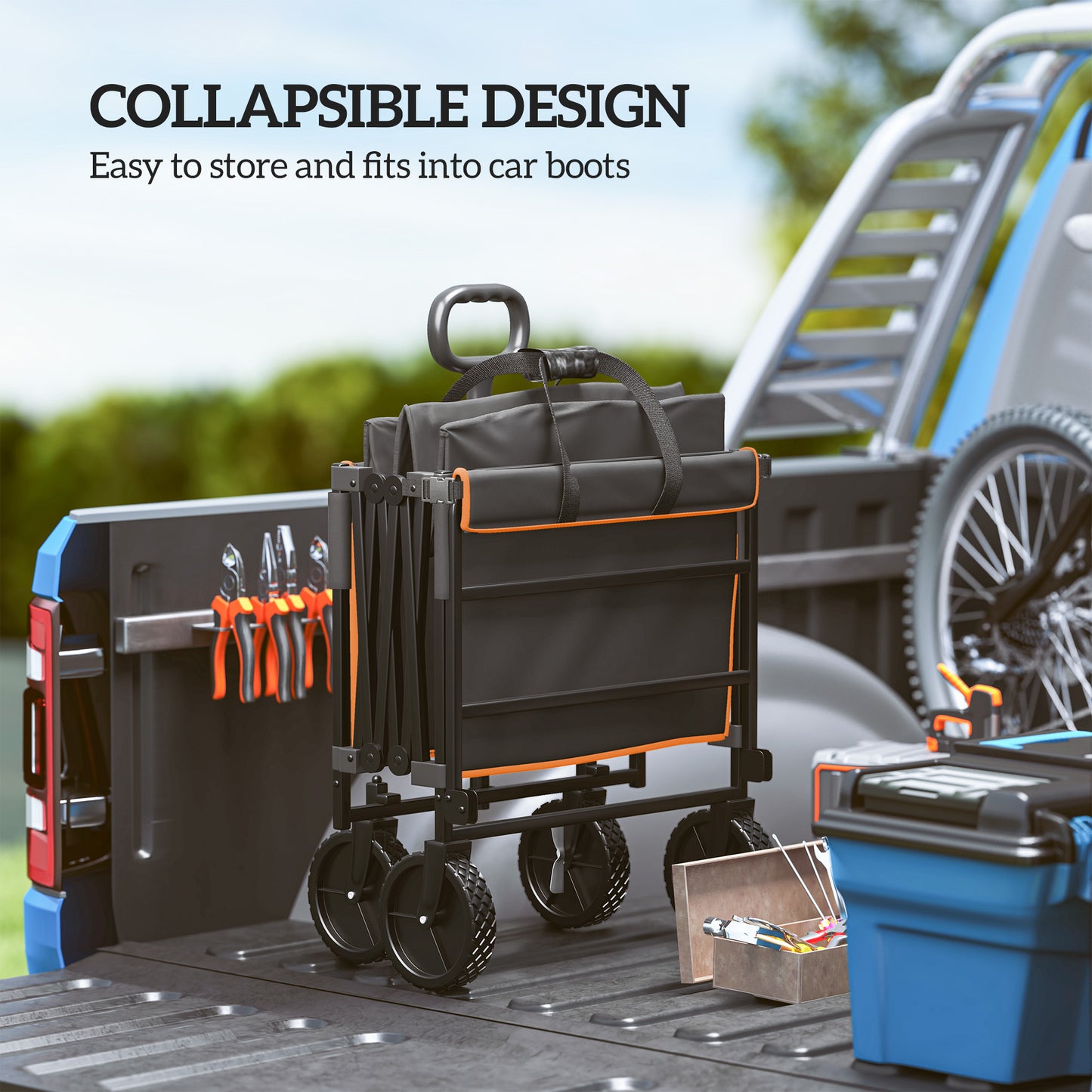 160L Festival Trolley on Wheels