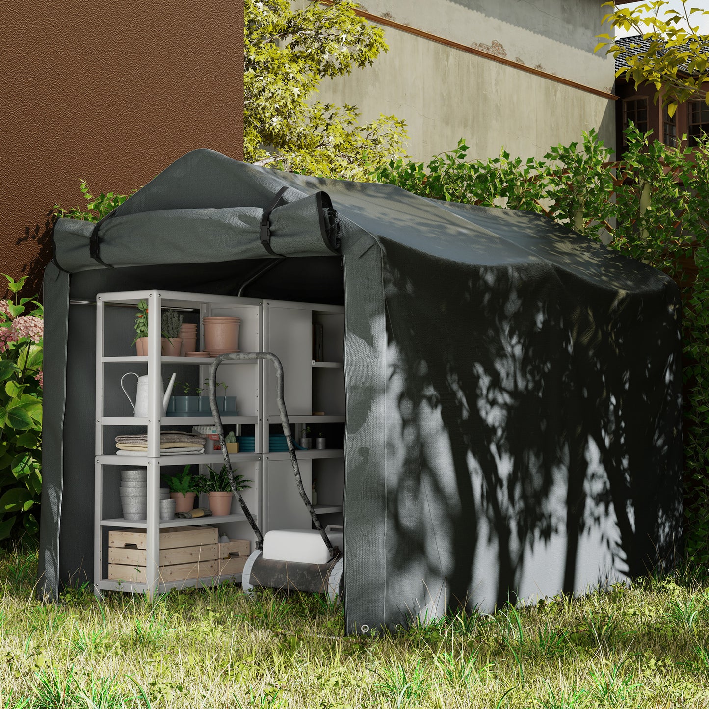 2.2 x 1.6 m Garden Storage Tent