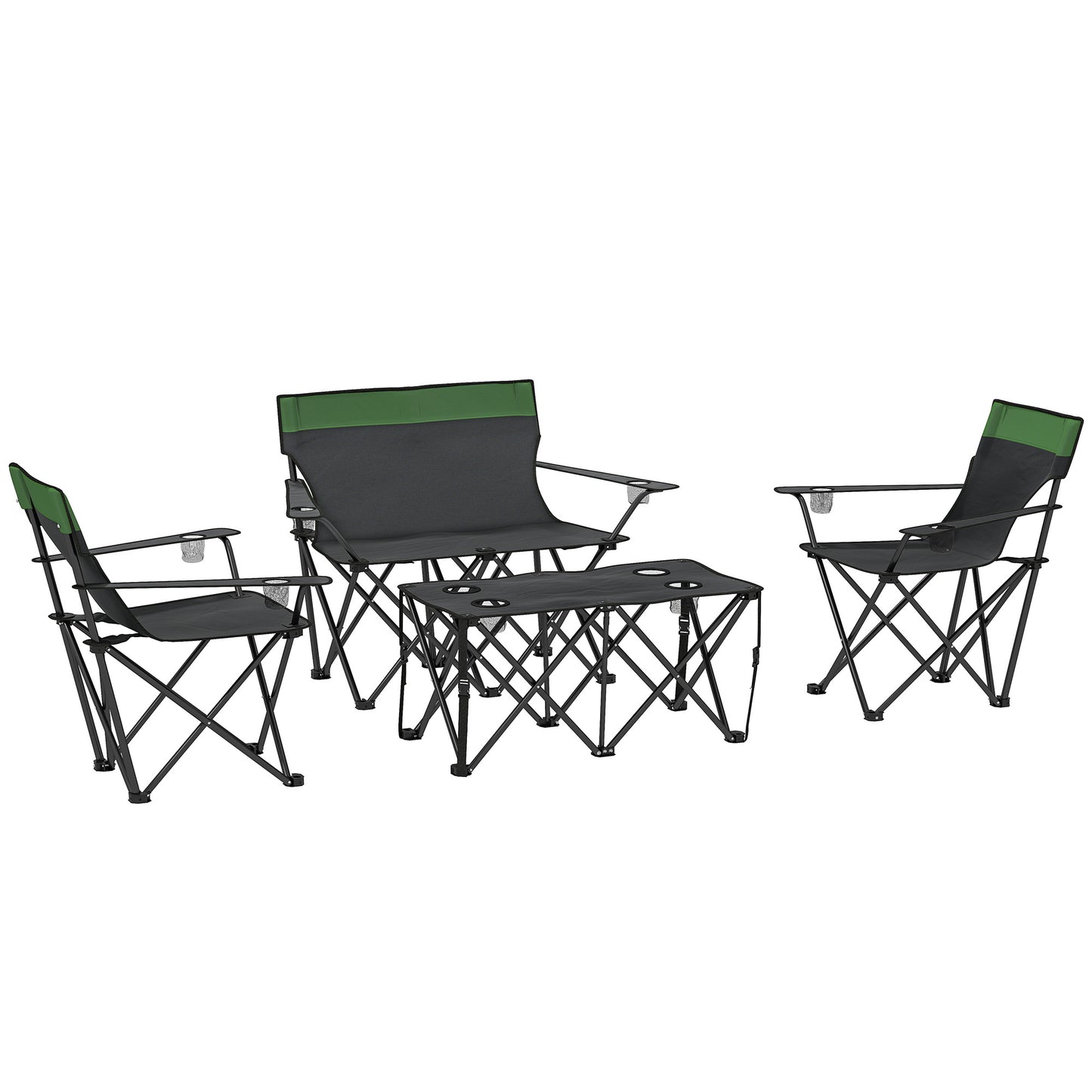 Four-Piece Portable Picnic Table Set