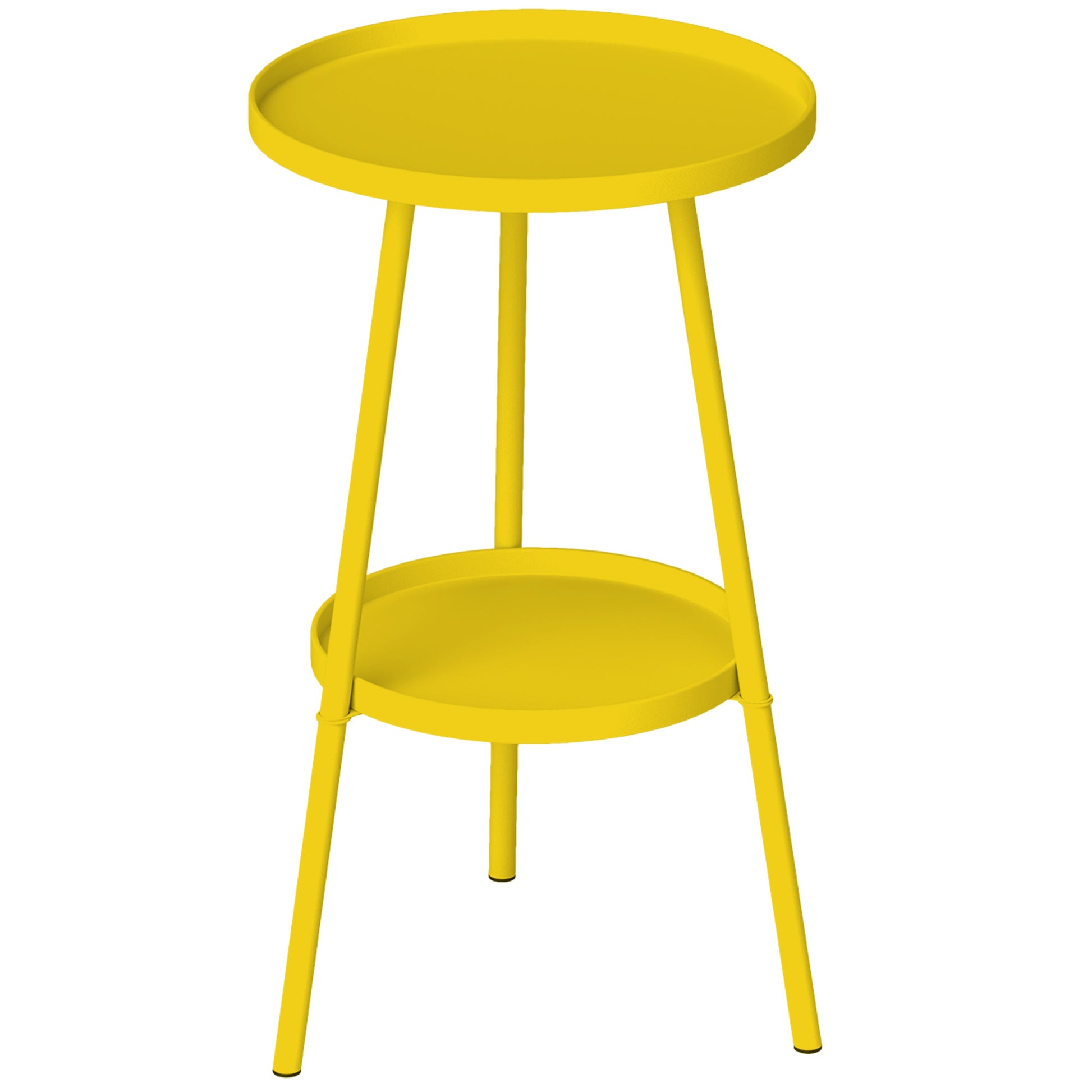 Two-Tier Metal Garden Table