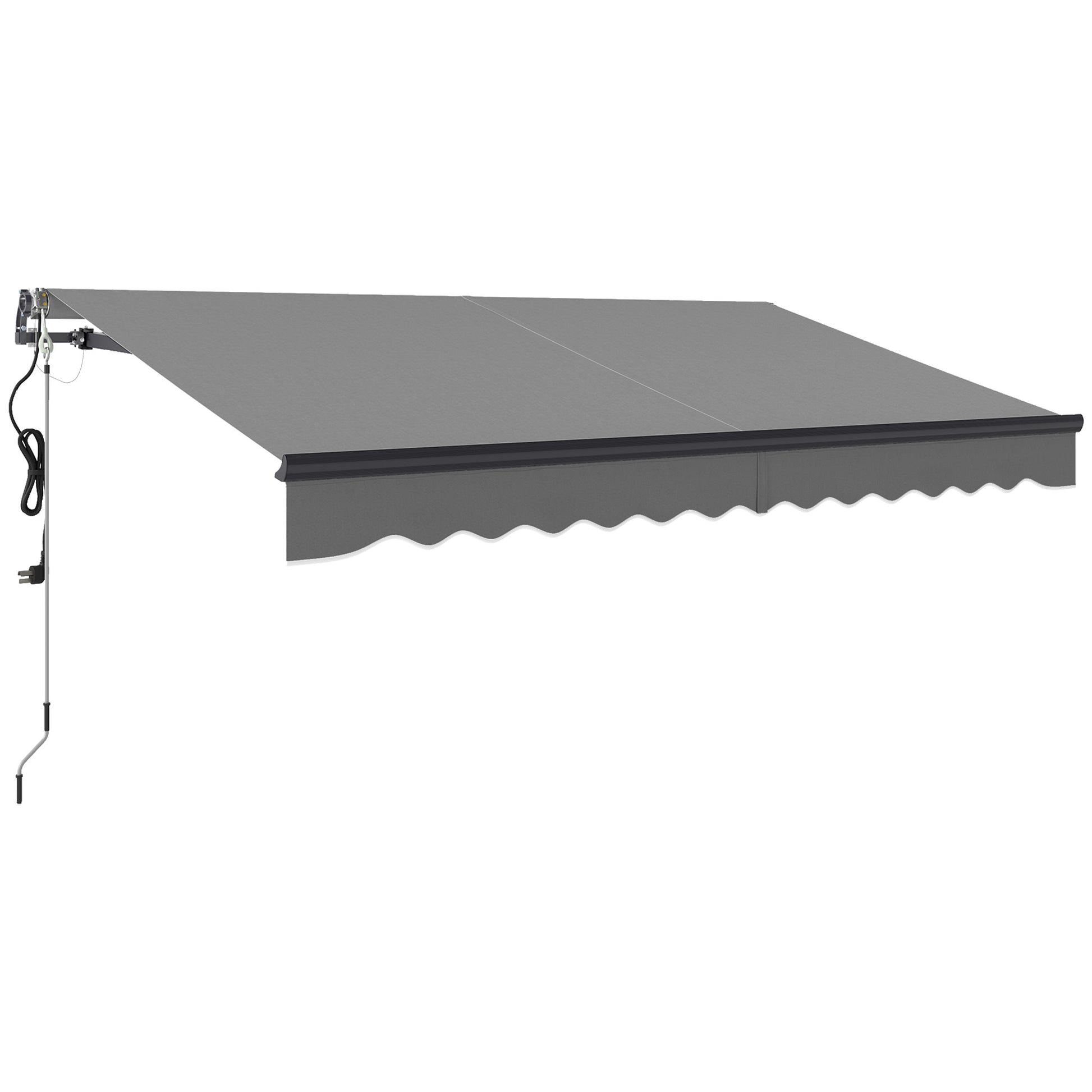 3.5 x 3m Electric/Manual Awning, with Remote