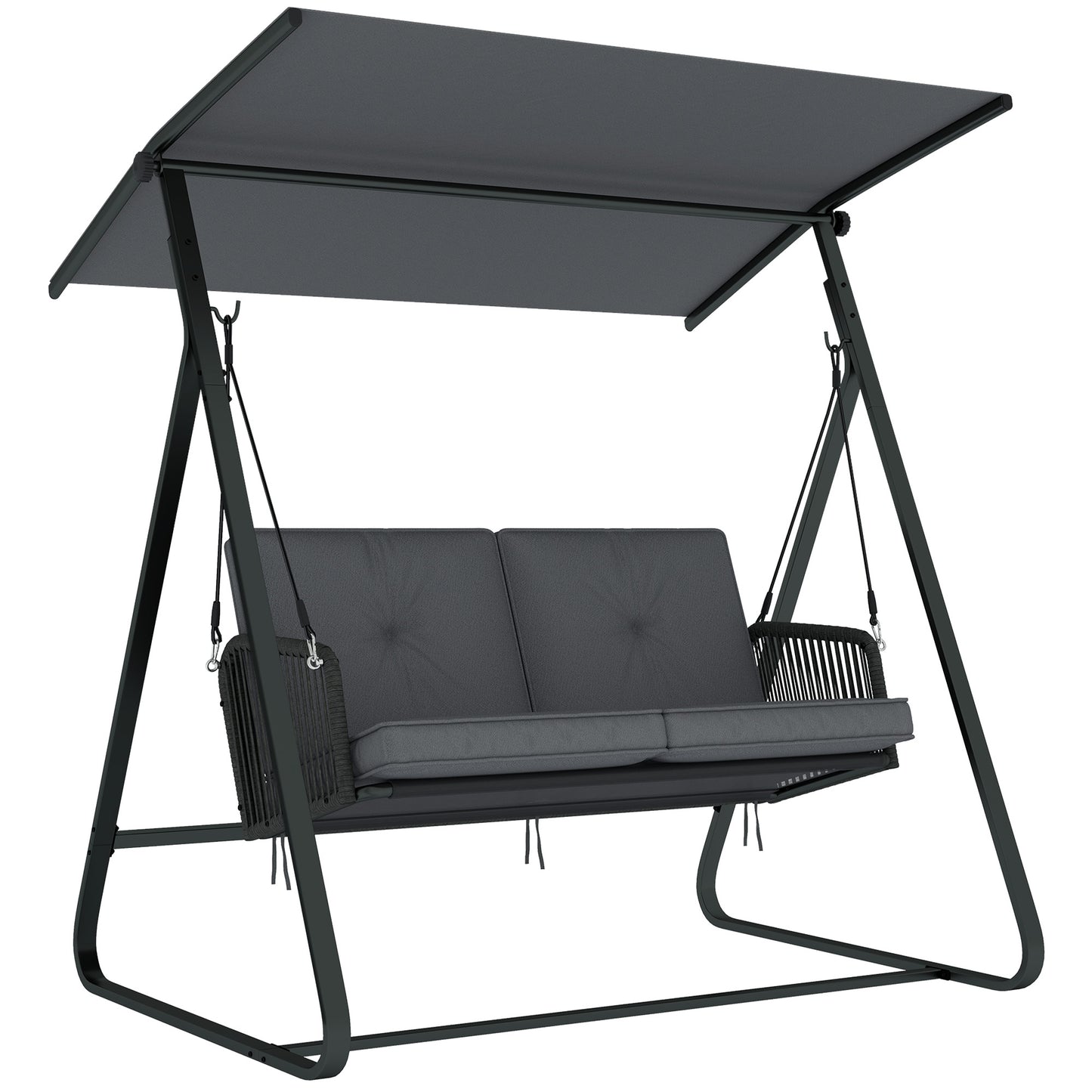 2-Seater Rattan Swing Chair