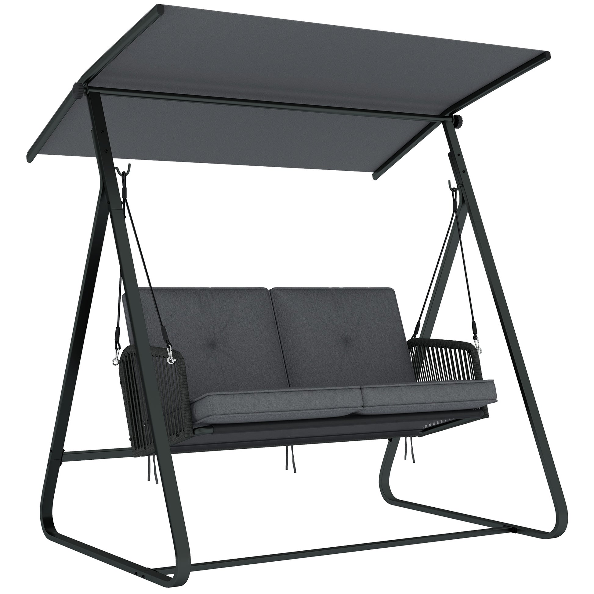 2-Seater Rattan Swing Chair
