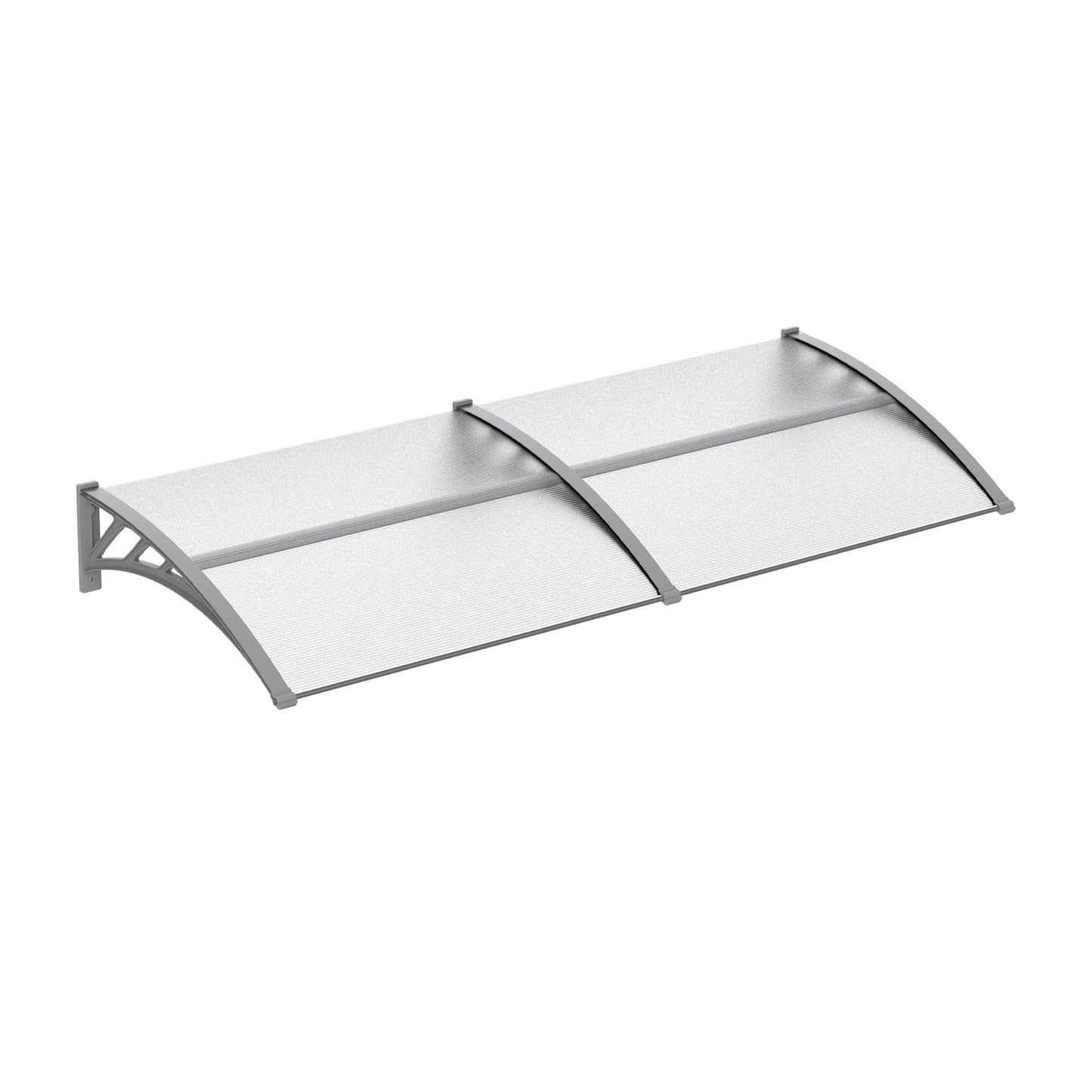 Front Door Canopy Outdoor Awning Aluminium Rigid Plastic (1)