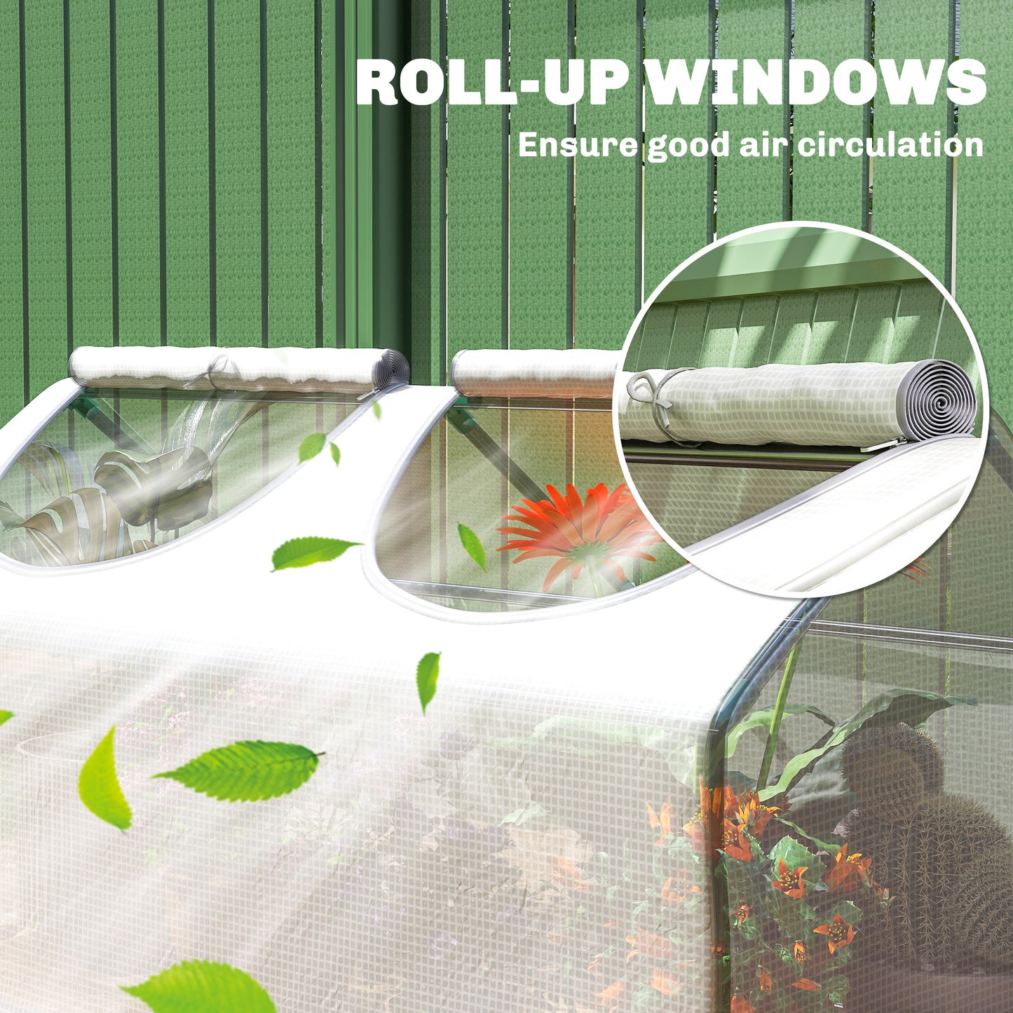 Mini Greenhouse Portable Flower Planter Tomato Vegetable House