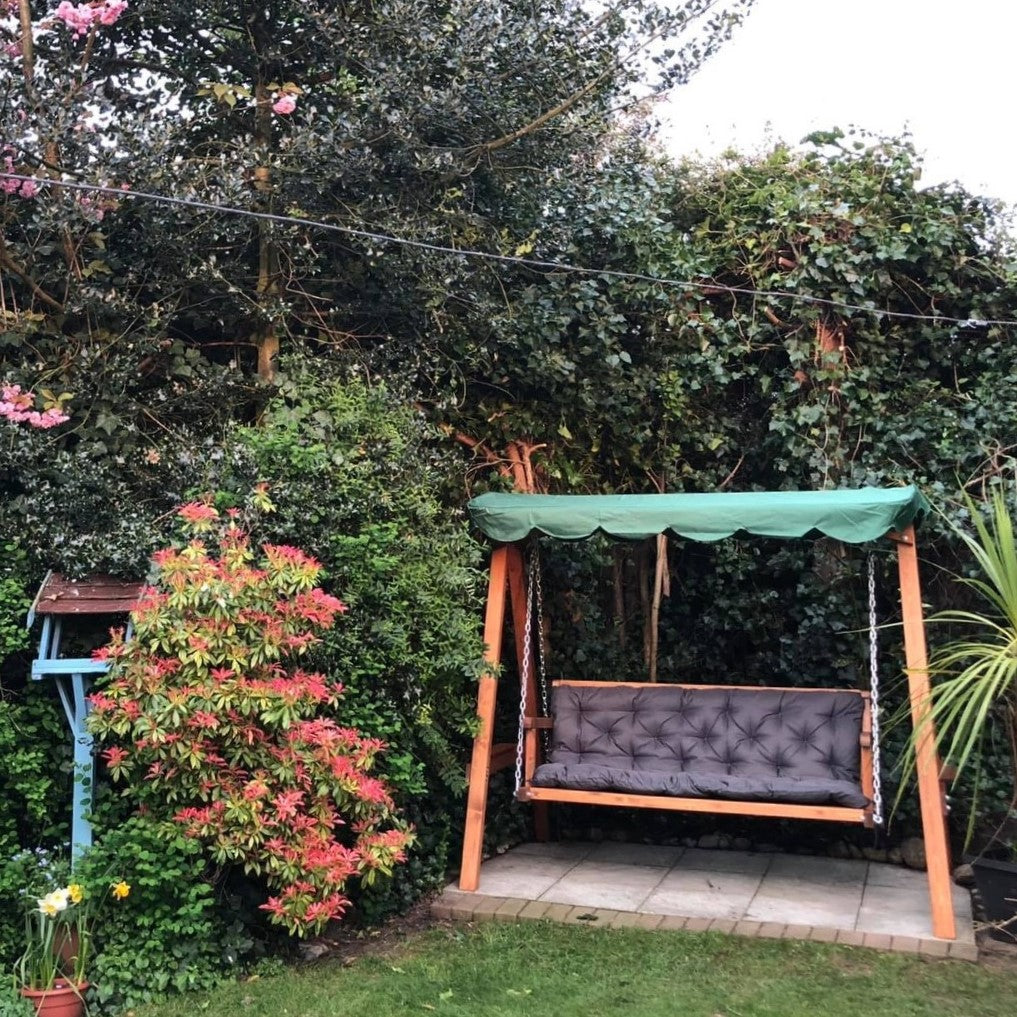 3-Seater Pinewood Swing Chair